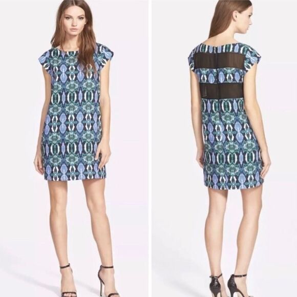 Sam Edelman Illusion Panel Shift Dress size S - Picture 1 of 7